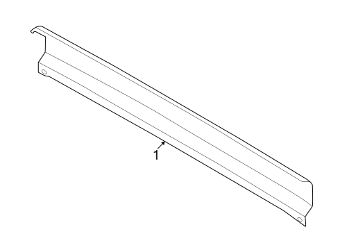 2022 Ford E-Transit Rear Body Diagram 2