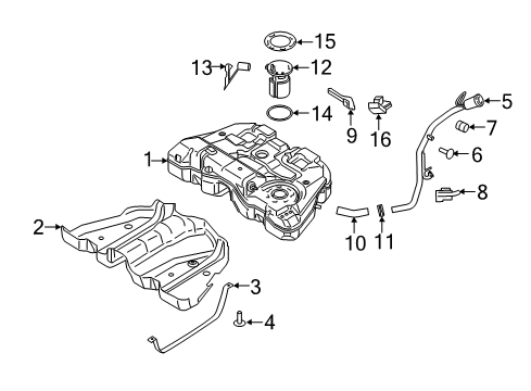 2020 Lincoln MKZ Senders Diagram 2