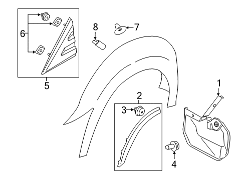 2020 Ford Transit Bulbs Diagram 1