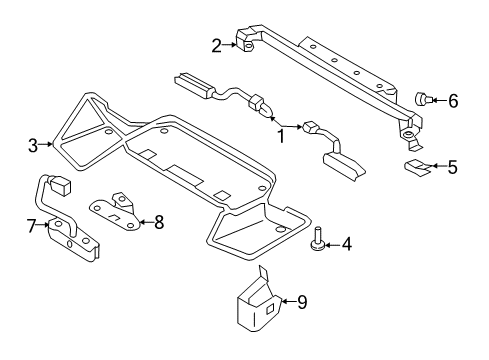 2019 Ford Police Interceptor Sedan Rear Lamps - Flasher Lamps Diagram