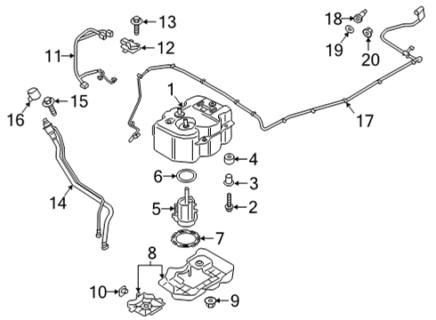 2021 Ford F-150 Emission Components Diagram 3