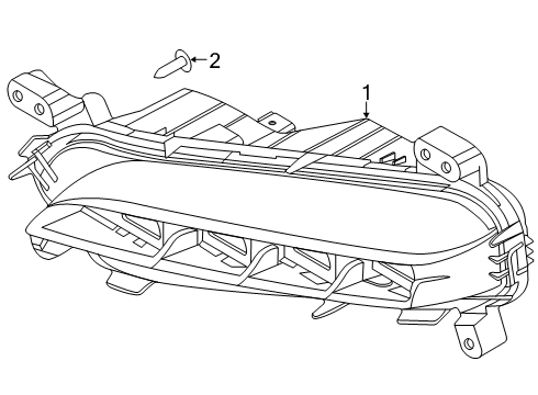 2020 Lincoln Aviator Fog Lamps Diagram