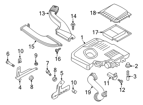 2020 Ford Fusion Filters Diagram 2