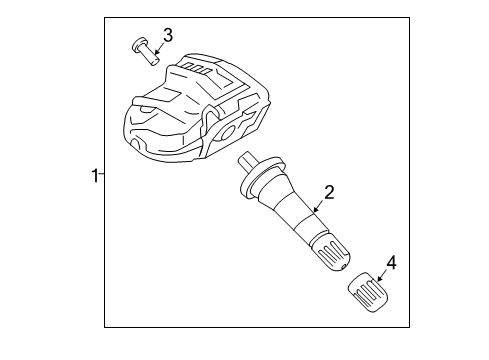 2020 Lincoln Continental Tire Pressure Monitoring Diagram