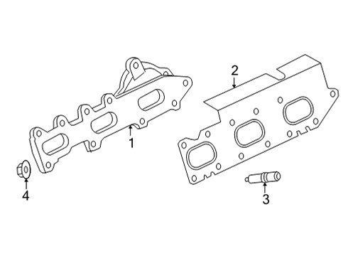 2023 Ford F-150 Exhaust Manifold Diagram 2