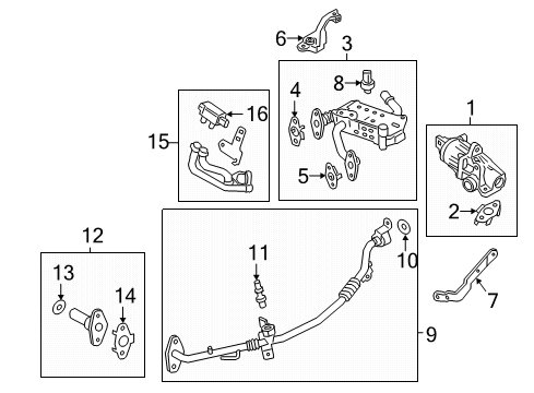 2021 Ford Ranger EGR System Diagram