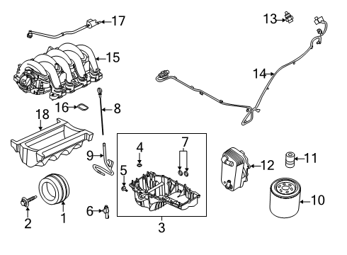 2022 Ford F-250 Super Duty Intake Manifold Diagram 3