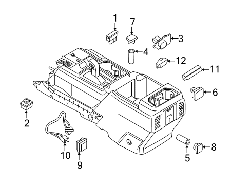 2020 Ford Expedition Parking Aid Diagram 1