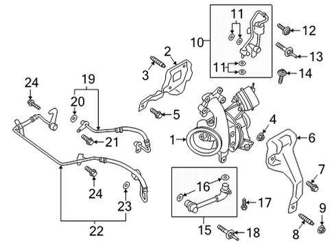 2023 Ford Bronco Sport Turbocharger Diagram 1