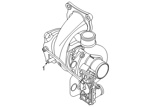 2023 Lincoln Corsair Exhaust Manifold Diagram 1