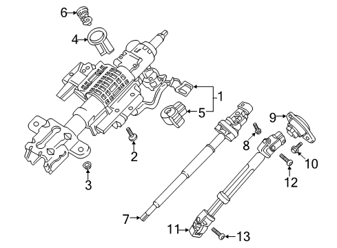 2020 Ford F-150 Anti-Theft Components Diagram 3