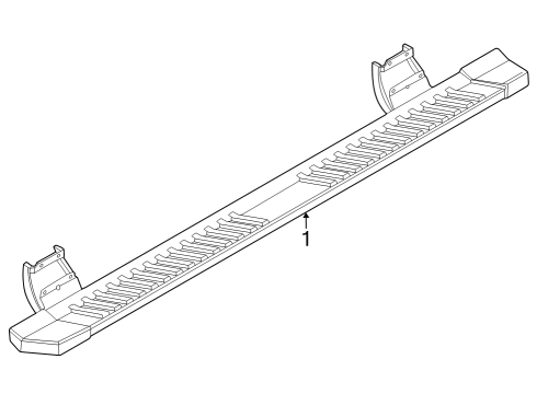 2023 Ford F-150 Lightning Running Board Diagram 3