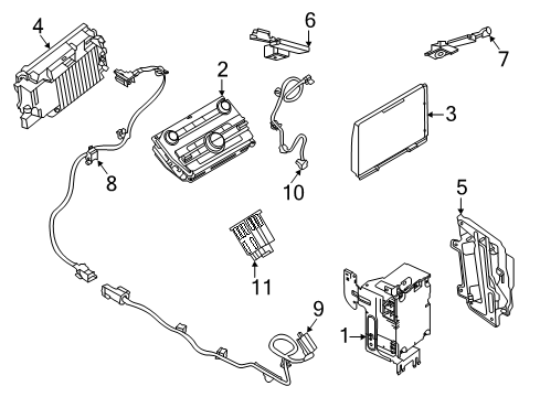 2021 Lincoln Corsair Navigation System Diagram