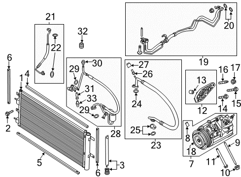 2020 Ford Fusion Air Conditioner Diagram 3