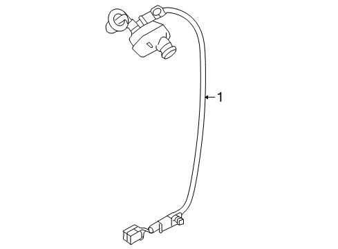 2019 Ford Police Interceptor Sedan Parking Aid Diagram 1