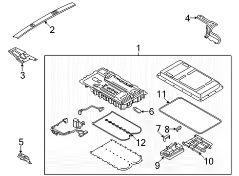 2023 Ford Maverick BOLT Diagram for -W721701-S450