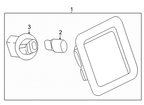 2023 Ford F-150 License Lamps Diagram 2