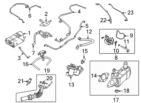 2023 Ford Escape EGR System Diagram 2