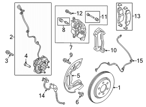 2023 Ford F-150 Anti-Lock Brakes Diagram 2