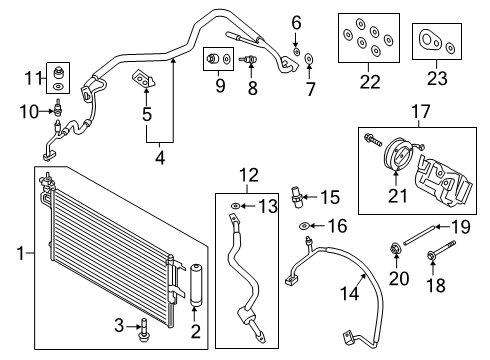 2022 Ford Transit Connect Air Conditioner Diagram 2