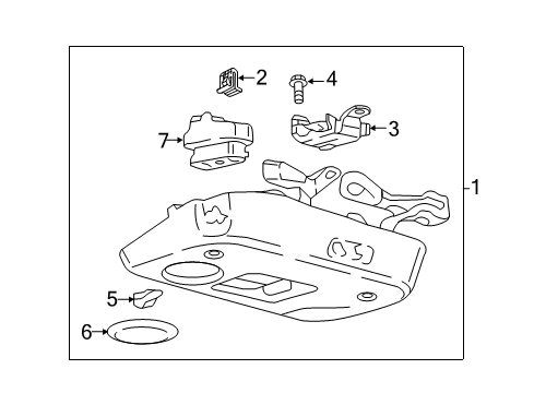 2023 Ford Mustang Bulbs Diagram 1