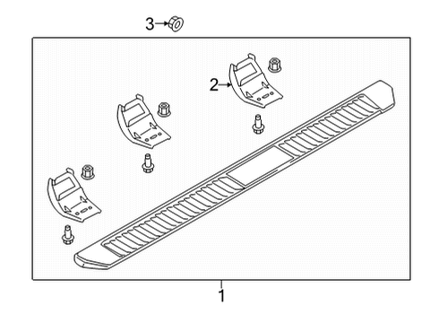 2022 Ford F-150 Running Board Diagram 15