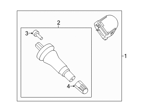 2020 Ford F-150 Tire Pressure Monitoring Diagram 1