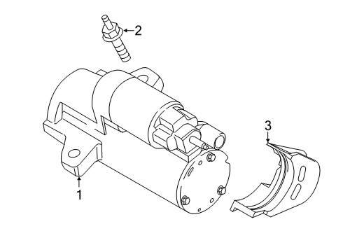 2020 Lincoln Nautilus Starter Diagram 1