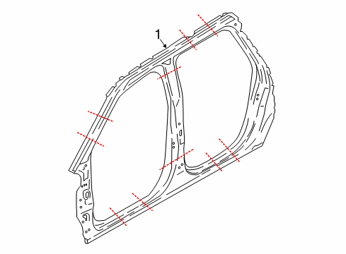 2021 Lincoln Navigator Uniside Diagram