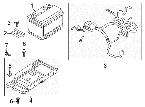 2020 Lincoln MKZ Battery Diagram 3