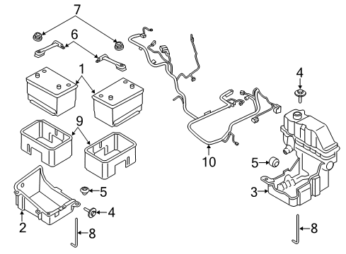 2021 Ford F-250 Super Duty Battery Diagram 2