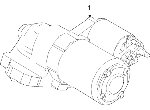 2021 Ford Mustang Starter Diagram