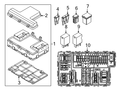 2020 Ford Ranger Electrical Components Diagram 2