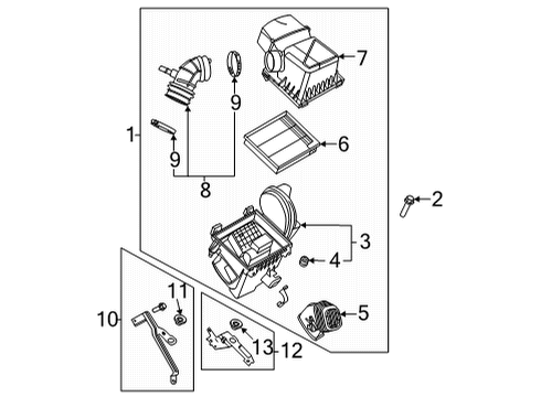 2022 Lincoln Corsair Filters Diagram 3