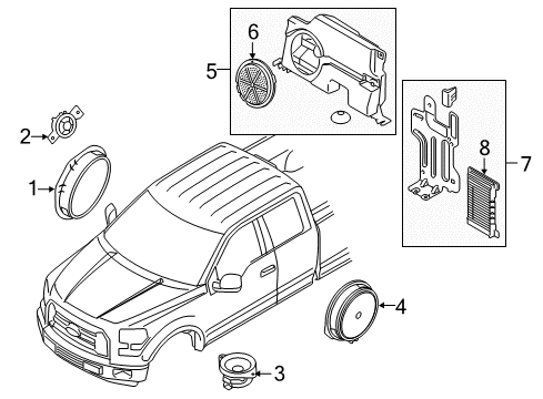 2020 Ford F-150 Sound System Diagram 6