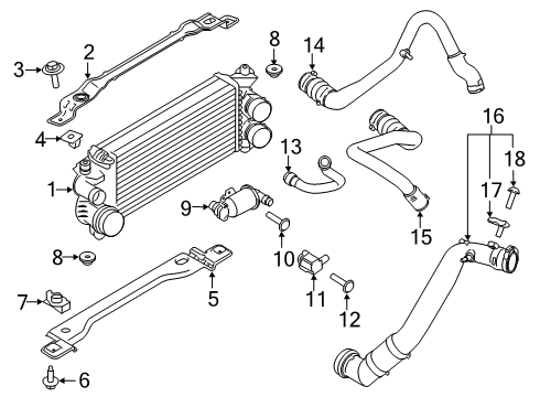 2020 Ford F-150 Intercooler Diagram 1