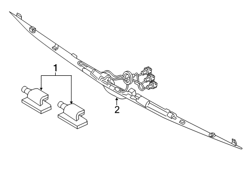 2020 Lincoln Nautilus License Lamps Diagram