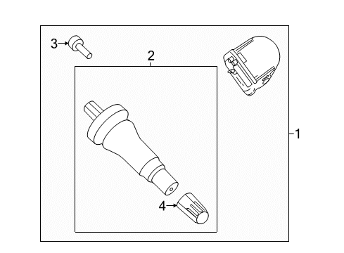 2021 Ford Expedition Tire Pressure Monitoring Diagram