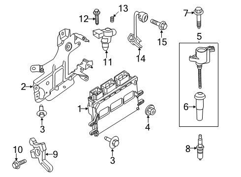 2020 Ford Fusion Powertrain Control Diagram 7