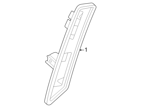 2024 Ford Mustang LAMP ASY Diagram for PR3Z-15A101-B