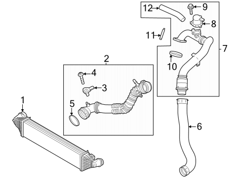 2023 Ford Escape Intercooler Diagram 2