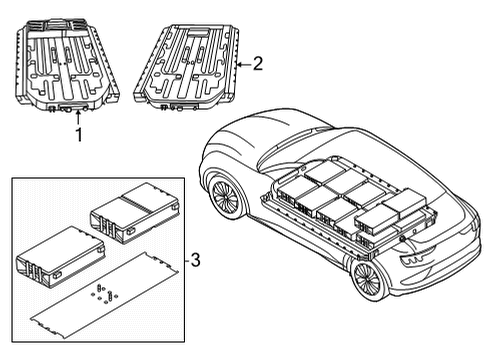 2023 Ford Mustang Mach-E Battery Diagram 1