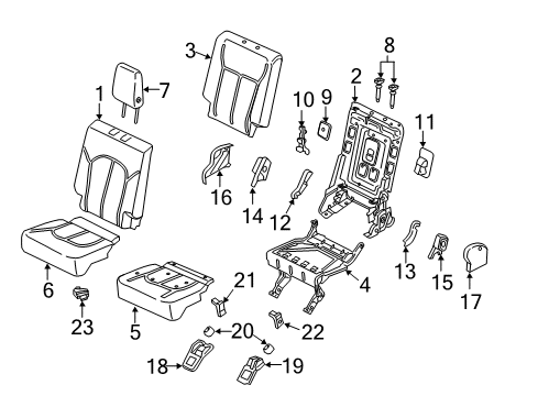 2020 Ford Expedition Power Seats Diagram 8