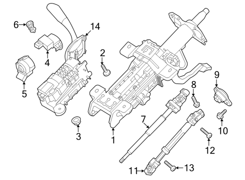 2023 Ford Expedition Anti-Theft Components Diagram 2