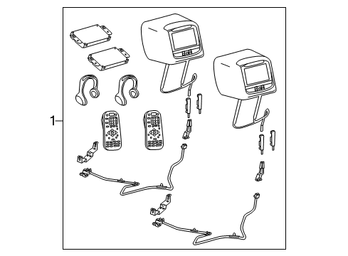 2021 Ford Edge Electrical Components Diagram 4