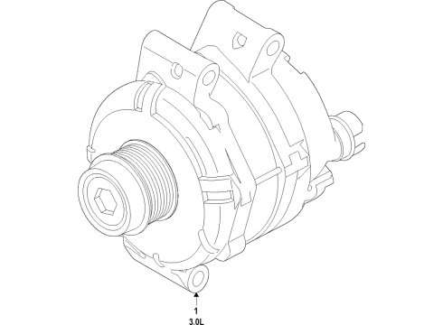 2021 Ford F-150 Alternator Diagram 2