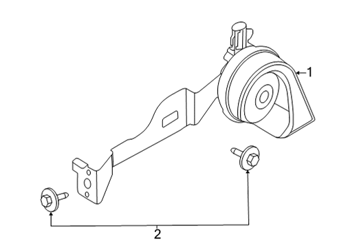 2021 Ford Bronco Sport Horn Diagram