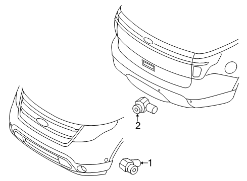 2019 Ford Police Interceptor Utility Electrical Components Diagram 2