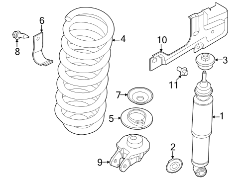 2024 Ford F-350 Super Duty SHIELD Diagram for PC3Z-5C143-A