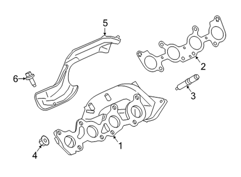 2023 Ford F-150 Exhaust Manifold Diagram 3